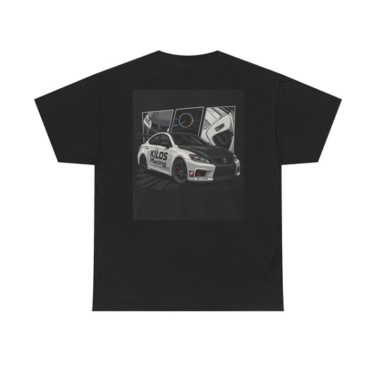 Racing Car Graphic Tee — Motorsport Drift Crewneck T-Shirt