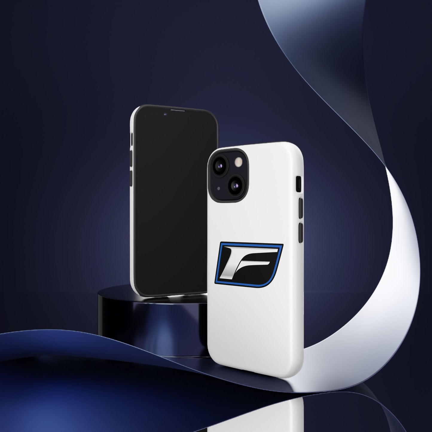 Racing F Logo Tough Phone Case — Durable Protective Cover