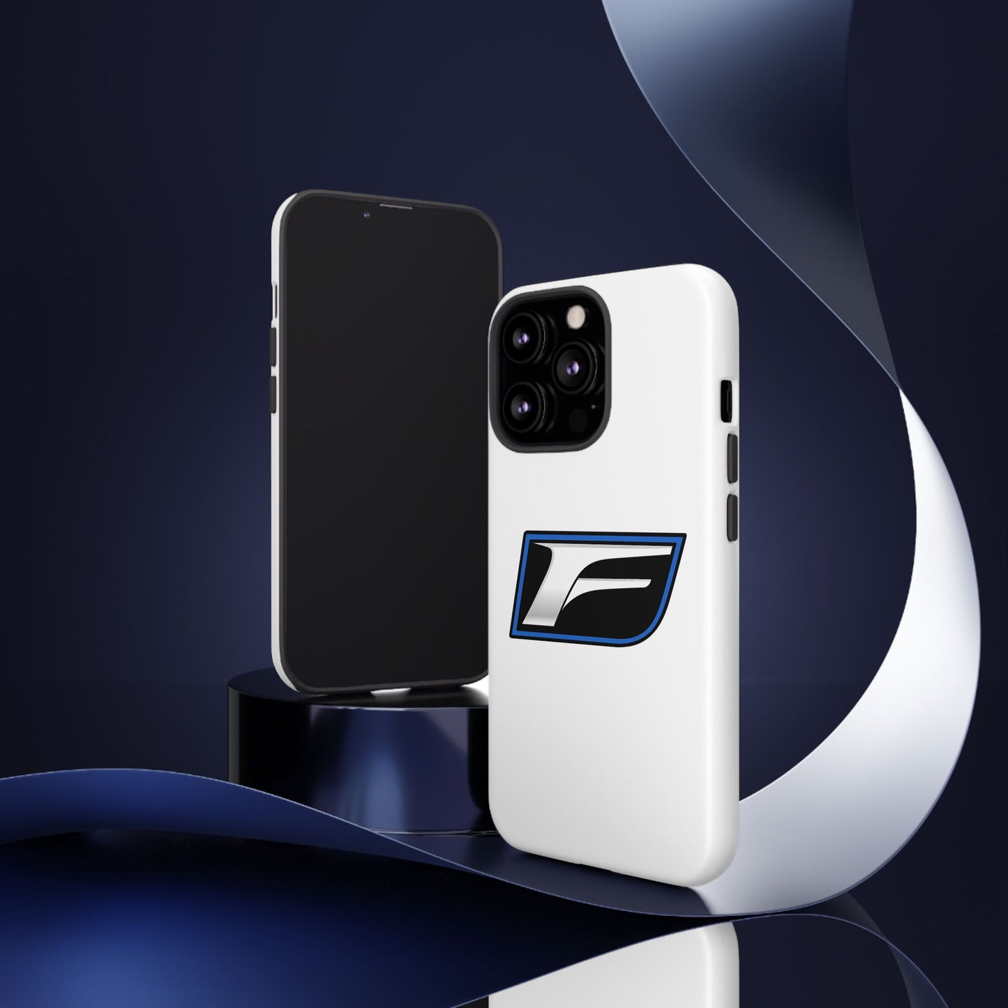 Racing F Logo Tough Phone Case — Durable Protective Cover