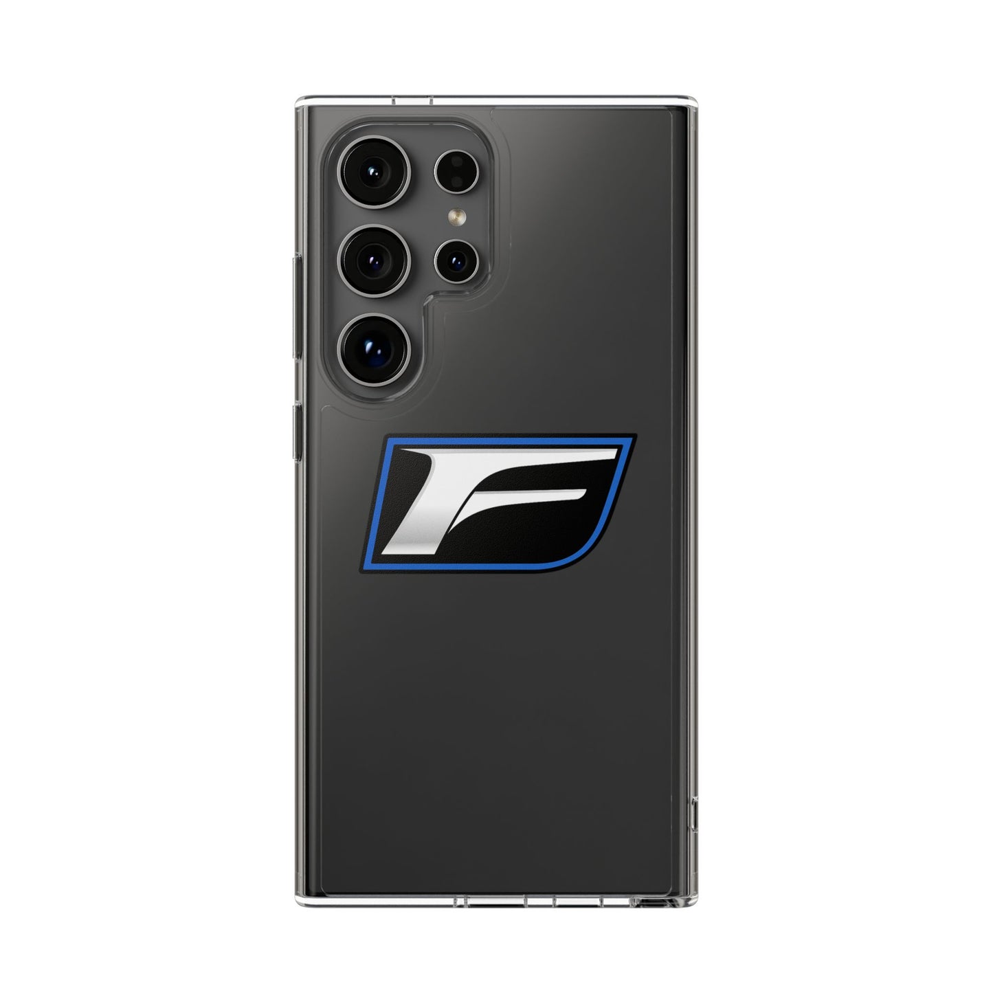 Clear Impact-Resistant Phone Case — Blue Shield Logo