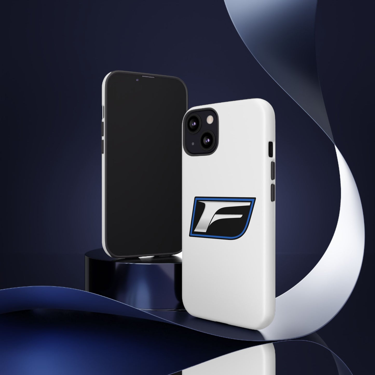 Racing F Logo Tough Phone Case — Durable Protective Cover