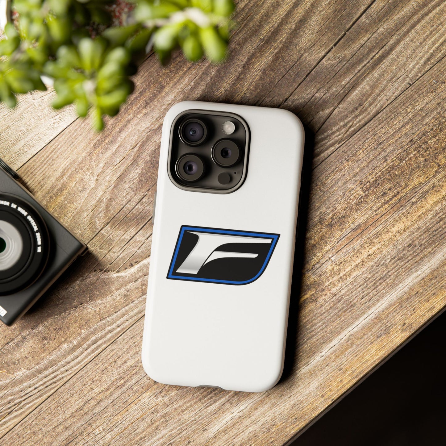 Racing F Logo Tough Phone Case — Durable Protective Cover