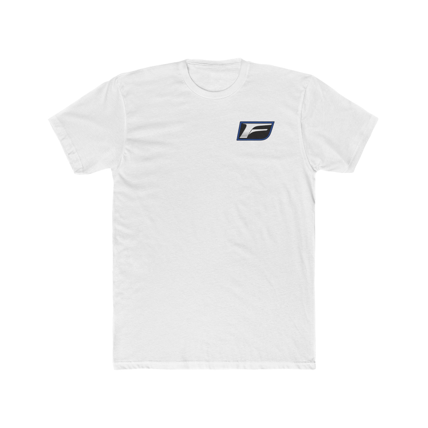 F-Logo Graphic Tee — Minimalist Automotive Crewneck
