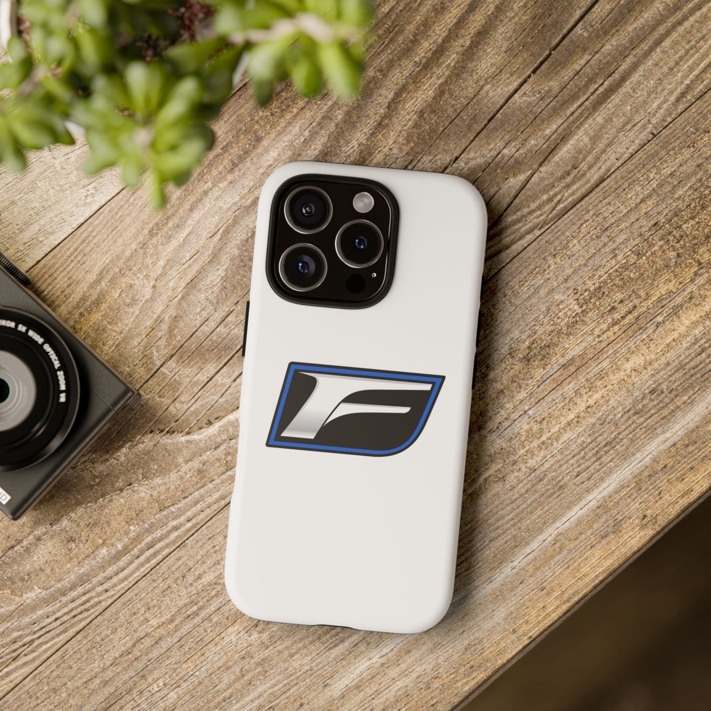 Racing F Logo Tough Phone Case — Durable Protective Cover