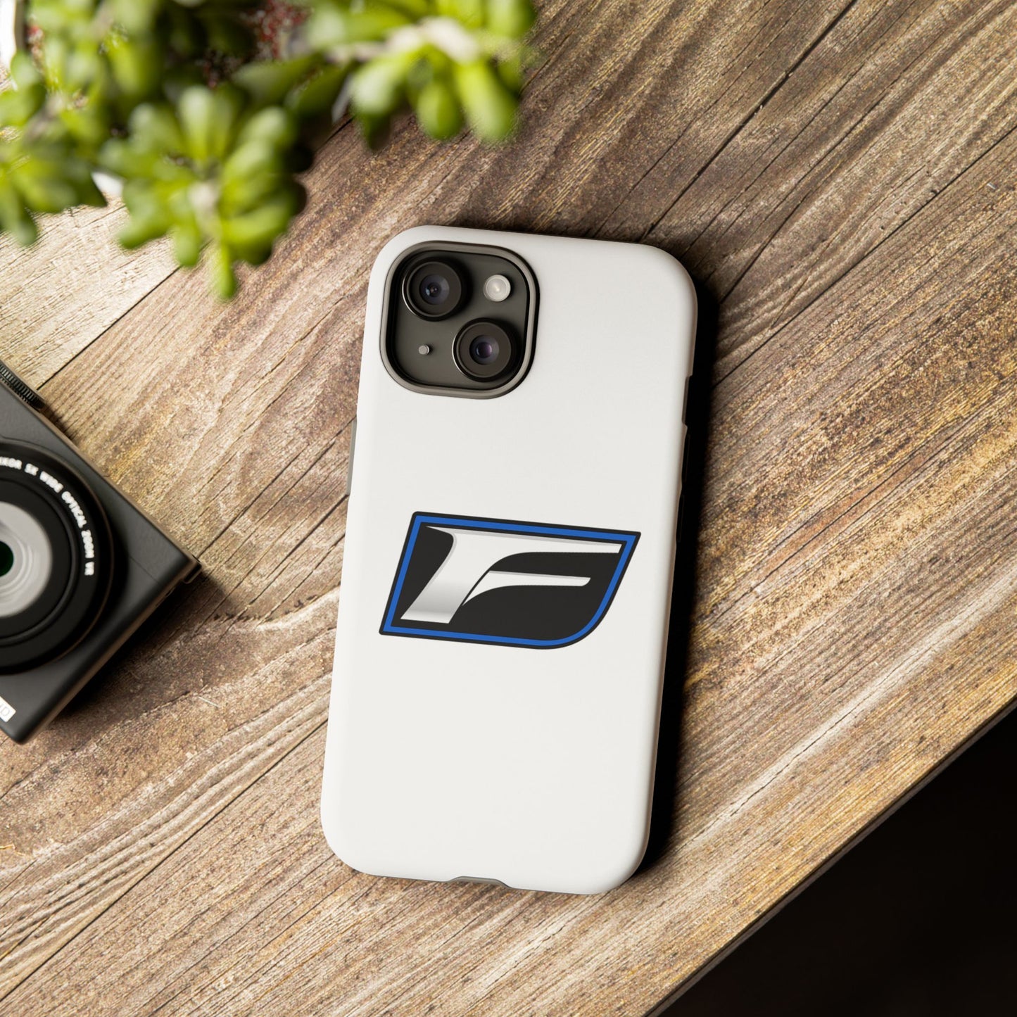 Racing F Logo Tough Phone Case — Durable Protective Cover