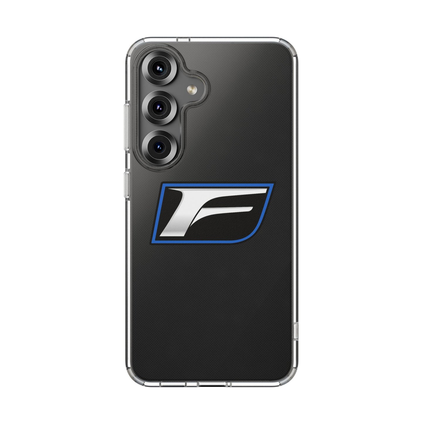 Clear Impact-Resistant Phone Case — Blue Shield Logo
