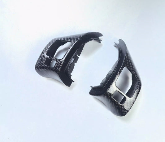 Carbon Fiber Steering Wheel Button Cover For Lexus 2IS