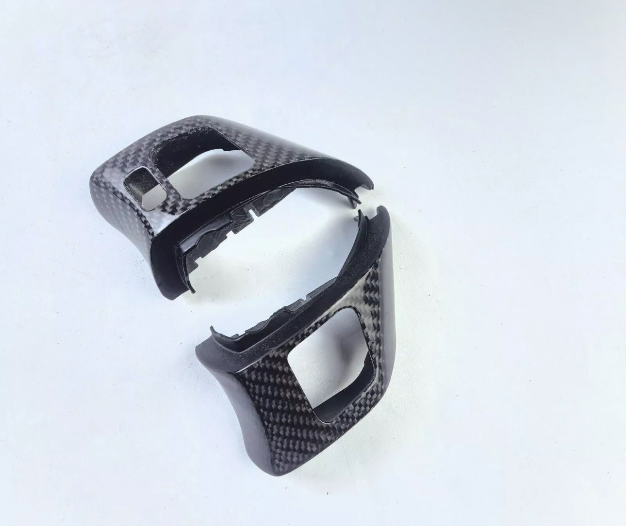 Carbon Fiber Steering Wheel Button Cover For Lexus 2IS