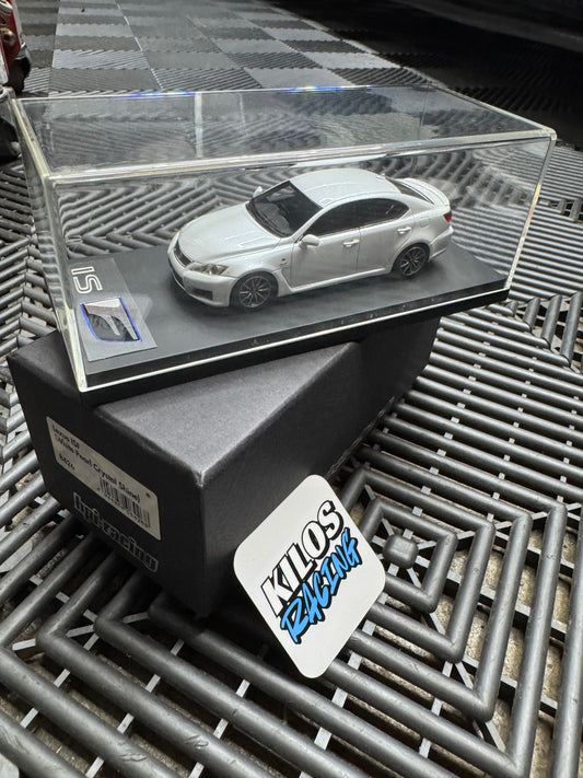 LEXUS IS F Miniature Car White 1/43 HPI